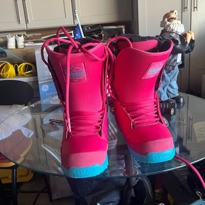Snowboard boots!